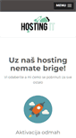 Mobile Screenshot of hostingit.hr